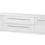 Tv stolík 180 tiana ii - biela