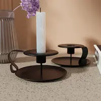 Iron Candle Holder