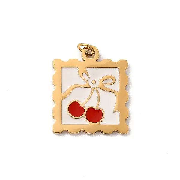 304 Stainless Steel Enamel Pendants