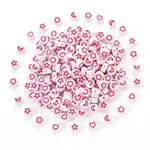 White Opaque Acrylic Beads