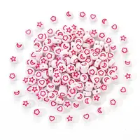 White Opaque Acrylic Beads