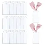 20Pcs Blank Acrylic Signs