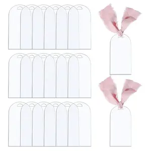 20Pcs Blank Acrylic Signs