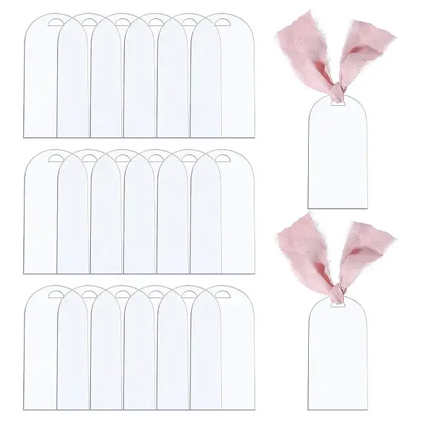 20Pcs Blank Acrylic Signs