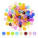 Transparent Acrylic European Beads