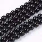 Natural Black Onyx Beads Strands