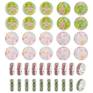 DIY Flower Beads Jewelry Making Finding Kits