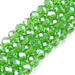 Electroplate Glass Beads Strands