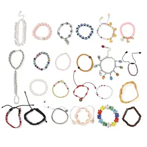 Glass & Polymer Clay & Acrylic Bracelets Kits