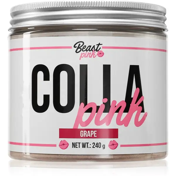 BeastPink Colla Pink prášek na přípravu nápoje s kolagenem příchuť Grape 240 g