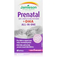 Jamieson Prenatal complete s DHA a EPA měkké tobolky pro těhotné a kojící ženy 60 ks