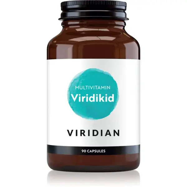 Viridian Nutrition Multivitamin Viridikid kapsle s multivitamínovým komplexem pro děti 90 cps