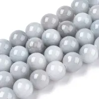 Natural Dyed Yellow Jade Beads Strands