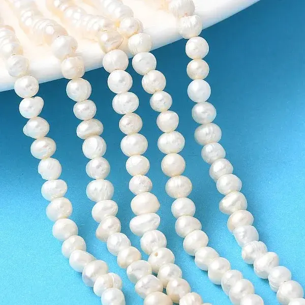Natural Cultured Freshwater Pearl Beads Strands