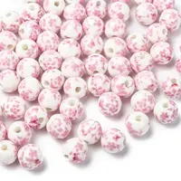 Handmade Printed Porcelain Beads