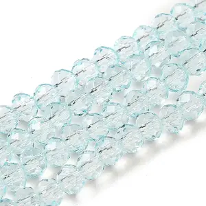 Transparent Baking Paint Glass Beads