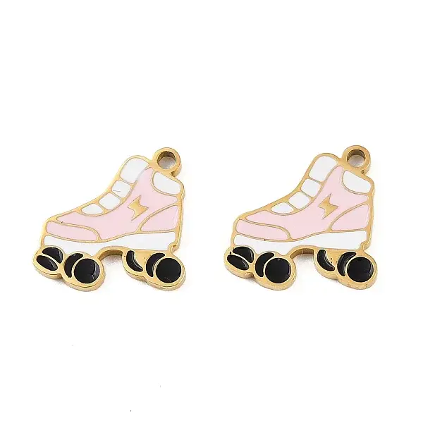 304 Stainless Steel Enamel Charms