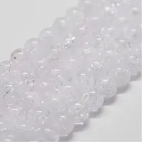 Natural Crackle Quartz Beads Strands
