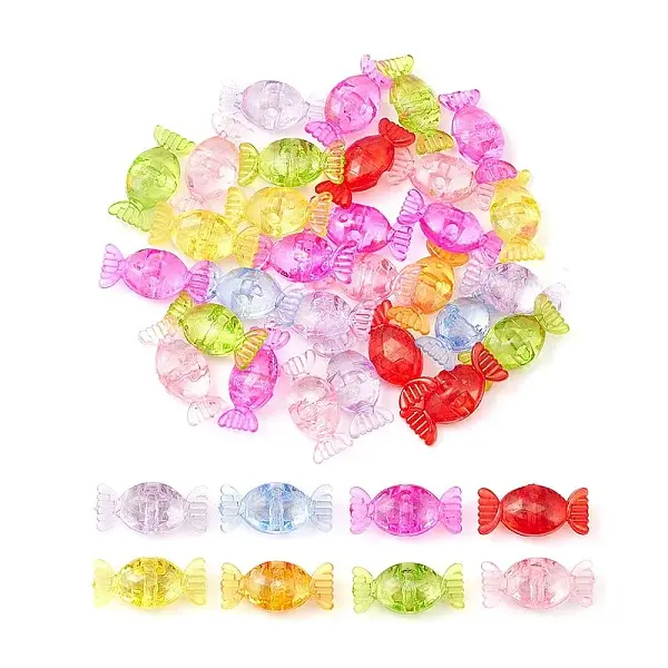 50g Transparent Acrylic Beads