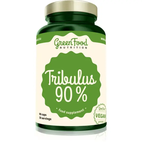 GreenFood Nutrition Tribulus 90% podpora sportovního výkonu 90 cps