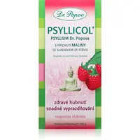 Dr. Popov Psyllicol s příchutí maliny vláknina doplněk stravy příchuť raspberry 100 g