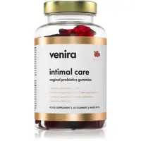 Venira Intimal Care žvýkací medvídci s probiotiky příchuť Cranberry 60 ks