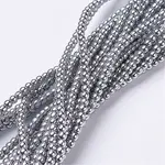 Non-magnetic Synthetic Hematite Beads Strands