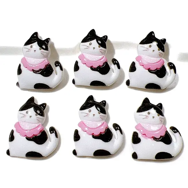 10Pcs Resin Cabochons