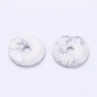 Natural Howlite Pendants