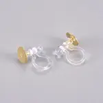 304 Stainless Steel and Plastic Clip-on Earring Findings