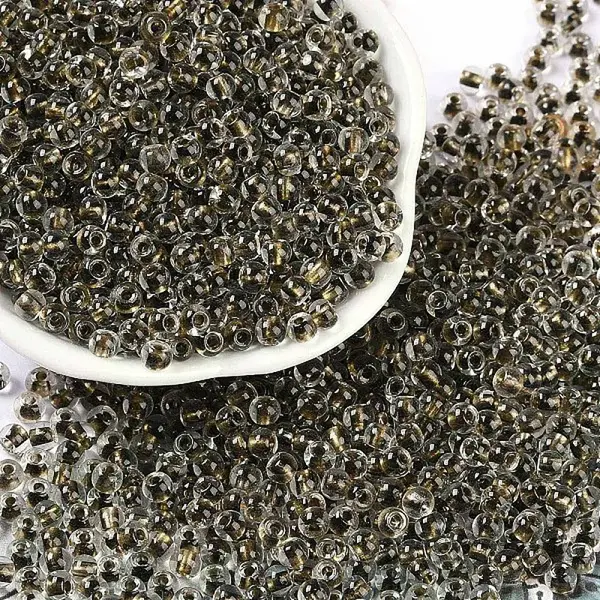 Transparent Inside Colours Glass Seed Beads