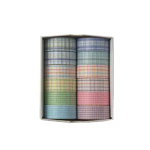 12 Rolls Retro Decorative Paper Tapes