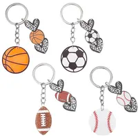 4Pcs 4 Styles Acrylic Keychains