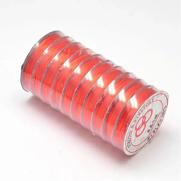 Flat Elastic Crystal String