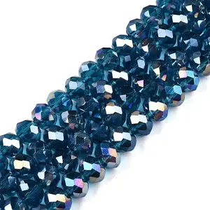 Electroplate Glass Beads Strands