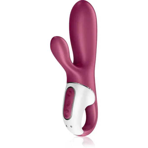 Satisfyer HOT BUNNY CONNECT APP vibrátor so stimulátorom klitorisu Violet 17,3 cm