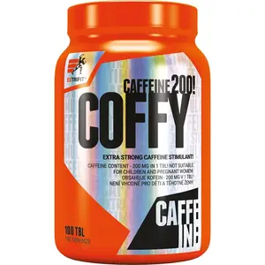 Extrifit Coffy 200 mg podpora športového výkonu 100 tbl