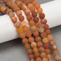 Natural Druzy Agate Beads Strands