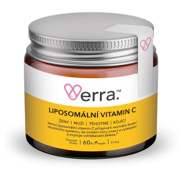 Verra Lipozomálny Vitamín C vitamín C 60 cps