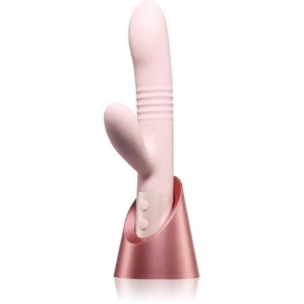 Blush Fraya vibrátor so stimulátorom klitorisu Pink 25,5 cm