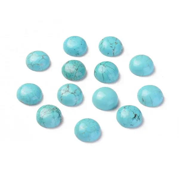 Natural Howlite Cabochons