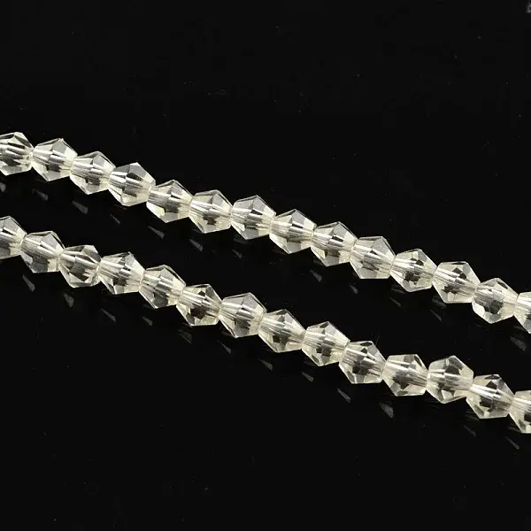 Electroplate Glass Bead Strands