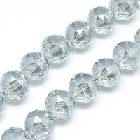 Electroplate Glass Bead Strands