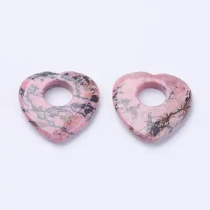Natural Rhodonite Pendants