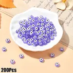 200Pcs Transparent Acrylic Beads