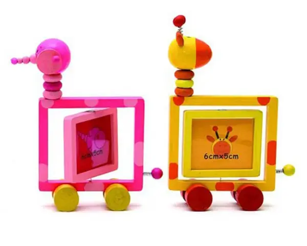 Dětské fotorámečky oboustranné 5x6 cm, mix