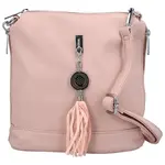 Trendy dámská crossbody Doffne, růžová