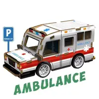 3D puzzle drevené - Sanitka 13 cm