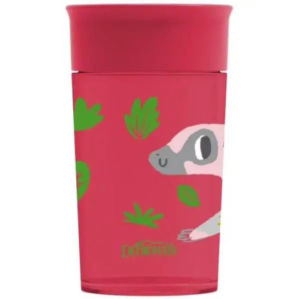 Dr.Browns Hrnček Cheers Jungle 300 ml červený 9m+