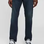 GAP Džíny slim straight worn - Pánské